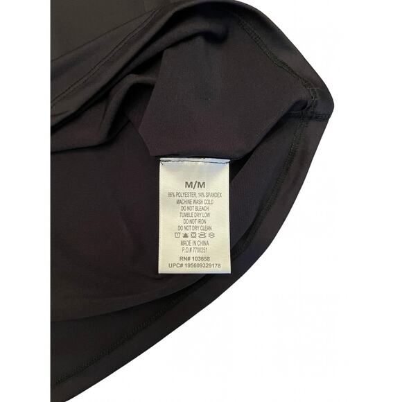 Hurley Rashguard Long Sleeve UPF Swim Top Black Size Medium New with Tags 0514E - Picture 5 of 8